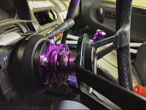 How To Install A DND Spline Quick Release Review And Install On Our 240sx