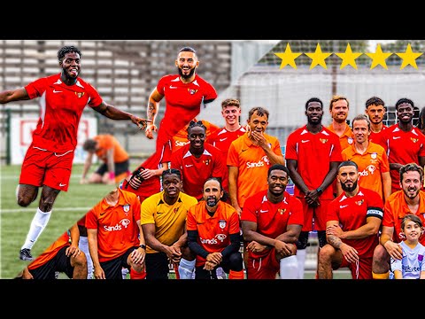 OUR FIRST EVER 11 A SIDE FOOTBALL MATCH!! - SUNDAY LEAGUE FOOTBALL