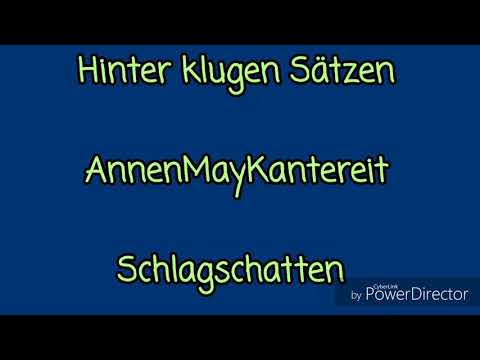 AnnenMayKantereit Hinter klugen Sätzen, Lyrics Video