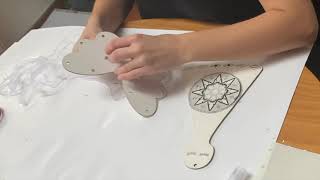 Ptáček z překližky 5. / 13x8 cm