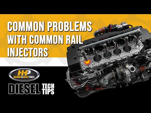 Common Problems with Common Rail Injector, Diesel Fuel Injector Failed, Symptoms, Diesel Tech Tips