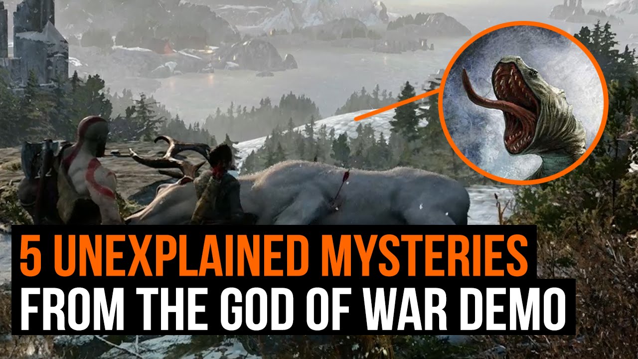 5 unexplained mysteries from the God of War demo - YouTube