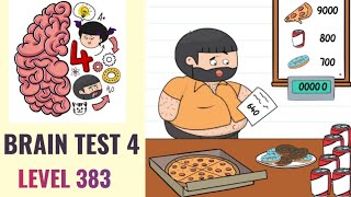 🧠 Brain Test 4 Level 383 | Bubba wants to limit his calorie intake but also wants lots of food |