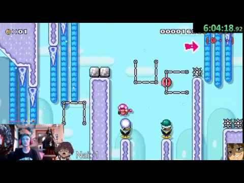 [SMM2] Kaizo Jumps: Frosty Balls