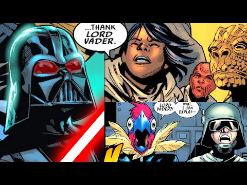 DARTH VADER KILLS IMPERIALS, BECOMES LOCAL HERO(CANON) - Star Wars Comics Explained