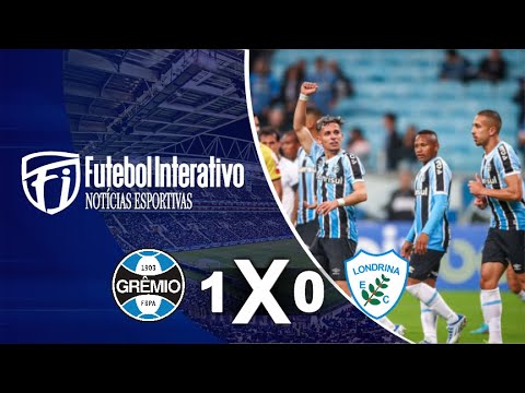 Assista aos Gols de Grêmio 1x0 Londrina Campeonato Brasileiro Série B 2022