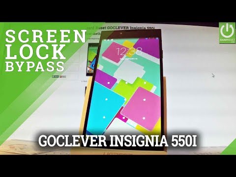 Hard Reset GOCLEVER Insignia 550i - Bypass Screen Lock / Clear eMMC