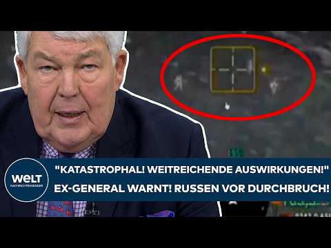 PUTINS KRIEG: "Katastrophal! Weitreichende Auswirkungen!" Ex-General warnt! Russen vor Durchbruch!