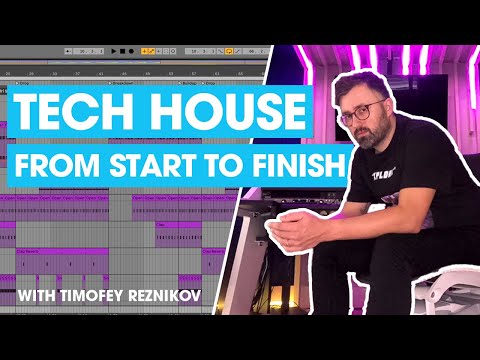🔥 How To Make Tech House in Ableton Live [1 Hour Tutorial From Start To Finish]