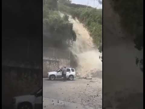 ARAGUA / 21 de julio deslizamiento de tierra sector La Ballesta de La Colonia Tovar, estado Aragua