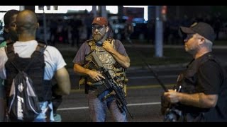 White Men with Guns Welcome in Ferguson...