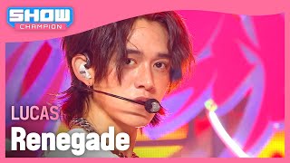 Download lagu [SOLO HOT DEBUT] 루카스(LUCAS) - Renegade l Show Champion l EP.512 l 240403 mp3