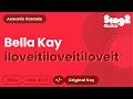 Bella Kay Iloveitiloveitiloveit Acoustic Karaoke