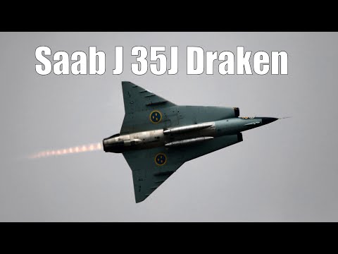 Cold War Classic - Saab J 35J Draken Full Airshow - SweAF 2022