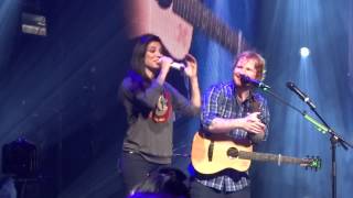 Ed Sheeran &amp; Christina Perri - Be My Forever 9-8-15 X Tour Orlando, FL