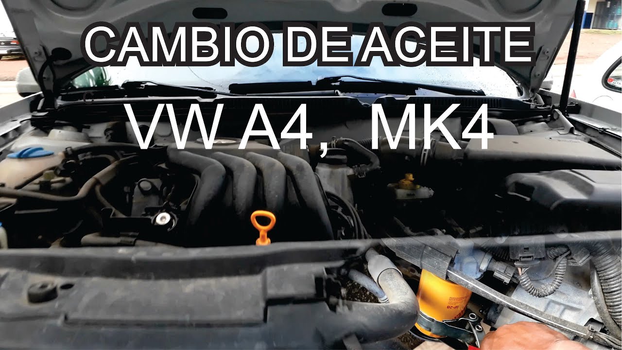 CAMBIO DE ACEITE VW A4, MK4, JETTA, GOLF