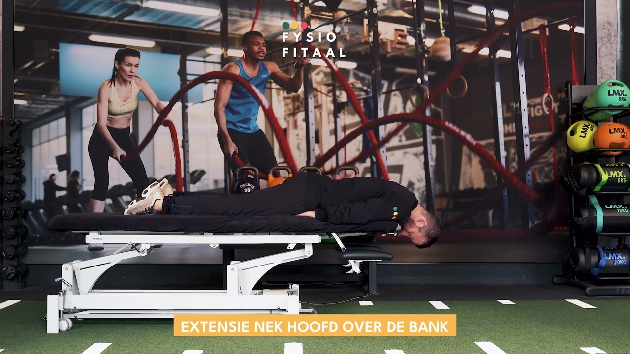 Video thumbnail: Extensie nek hoofd over de bank — instructievideo
