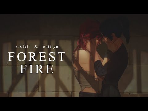 vi & caitlyn | forest fire [arcane +2x09]