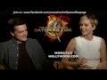 Jennifer Lawrence & Josh Hutcherson Interview by ...