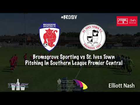 HIGHLIGHTS: Bromsgrove 1 - 2 St. Ives