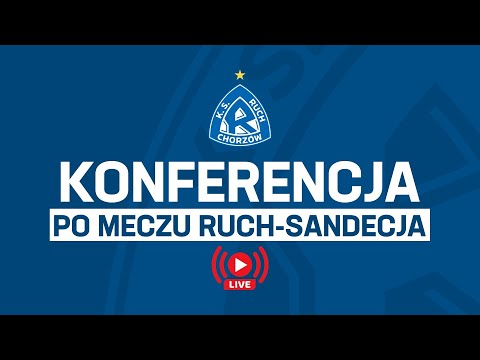 Konferencja prasowa po meczu Ruch Chorzów - Sandecja Nowy Sącz (02.10.2022)