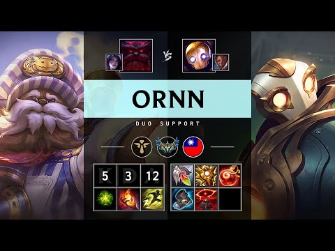 Ornn Support vs Blitzcrank - TW Challenger Patch 25.20