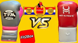 Fit2Box Head to Head Pound for Pound Gloves TITLE MATCH - TFM CHAMPION VS HIT AND MOVE SUVARI