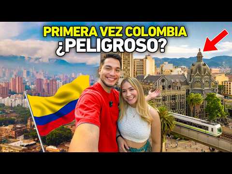 Nuestra PRIMERA VEZ en MEDELLÍN COLOMBIA 🇨🇴😱 ¿PELIGROSO?