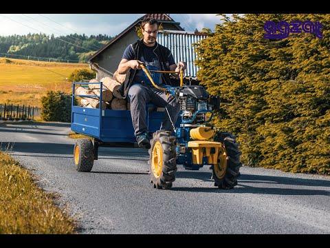 AGZAT AGRO PROFI s motorom RATO RV225 malotraktor