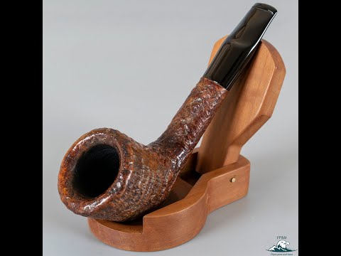 Oldenkott Diplomat Super Grain Old Briar Sandblasted Dublin Short Saddle Stem
