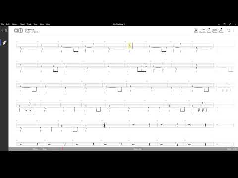 Gravity ( John Mayer ) ,Tablatura e base Senza Basso-Backing bass track-NO BASS