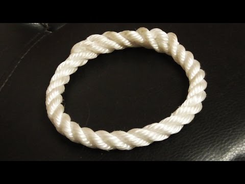 Make A Rope Dog Toy - How To Splice A Rope Hoop Video