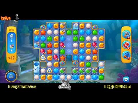 Fishdom level 7962 / Фишдом уровень 7962