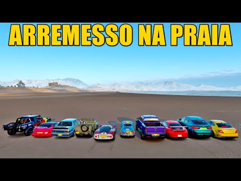 ARREMESSO DA MORTE NA PRAIA - FORZA HORIZON 4