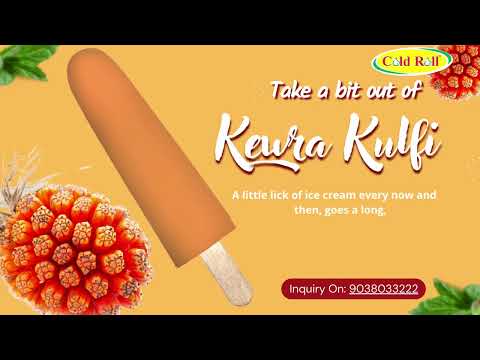 Traditional flavour Icecream - Cold Roll