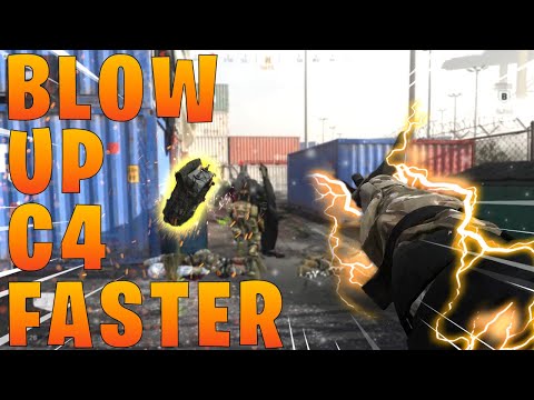 How To Blow Up C4 Faster! (Modern Warfare Tips)