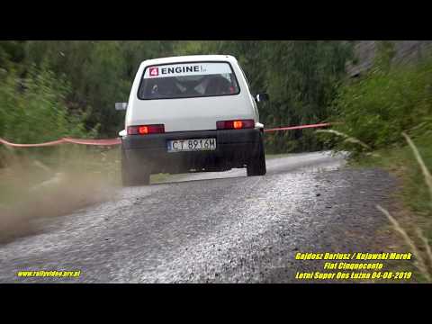 Gajdosz Dariusz / Kujawski Marek - Fiat CC - Letni Super Oes Łużna 04-08-2019