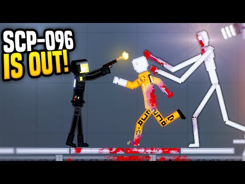 SCP-096 ESCAPED AND CAN'T BE STOPPED - People Playground Gameplay