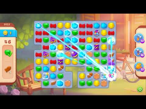 Homescapes Level 9153 - NO BOOSTERS 🏠 | SKILLGAMING ✔️