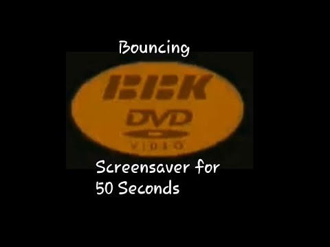 Bouncing BBK DVD Video Screensaver for 50 Seconds