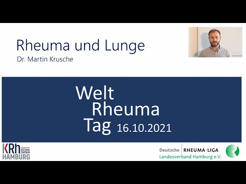 Welt Rhema Tag 2021 - Rheuma und Lunge