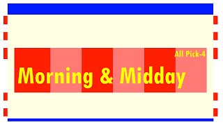 PICK-4 PREDICTION 01-Dec 2025 | Midday Lucky Numbers