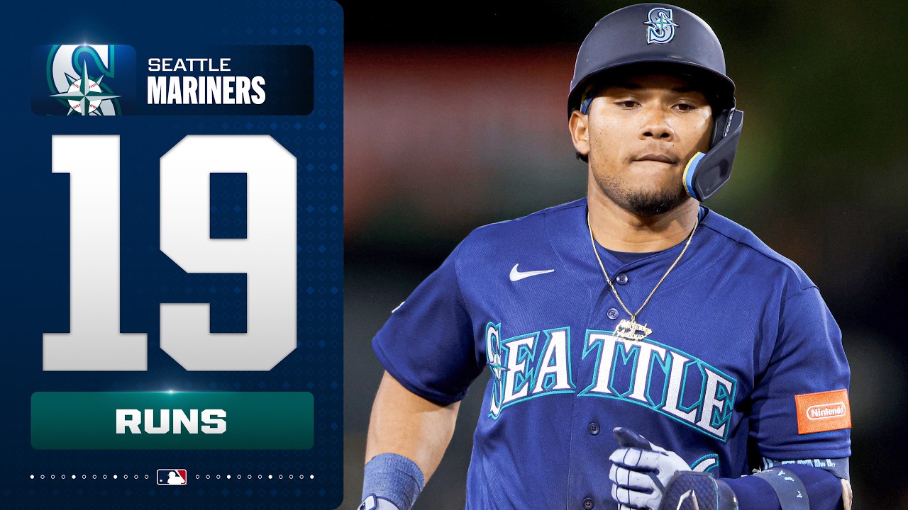 ALL 19 RUNS! Mariners have their largest margin of victory in FRANCHISE HISTORY! 😳 | MLB Highlights