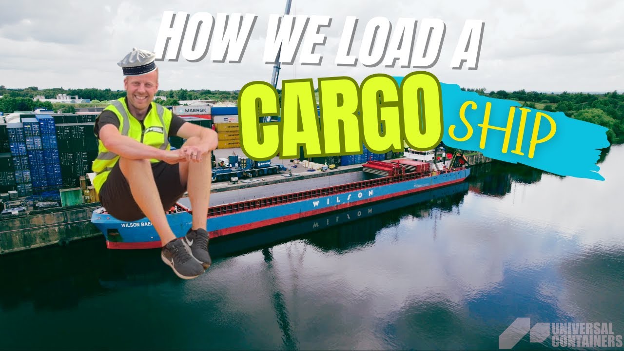 How Container Ships Are Loaded | Drone Footage at the Port (4K)