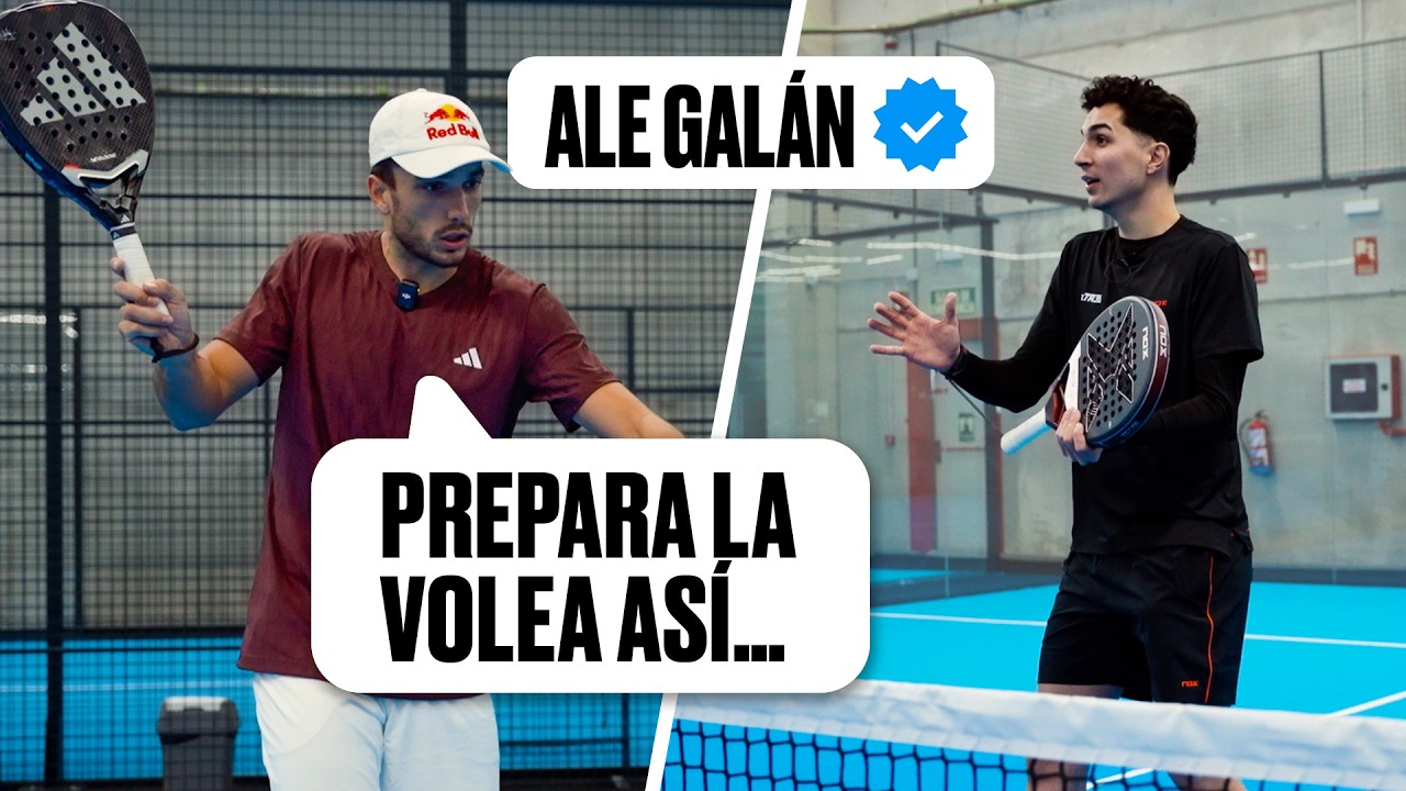 Volley technique: body weight and shoulder rotation