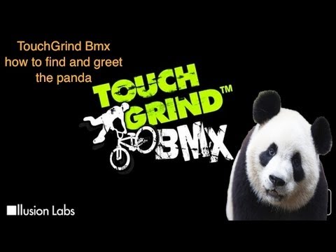 Touchgrind BMX How to find and greet the panda - Touchgrind BMX