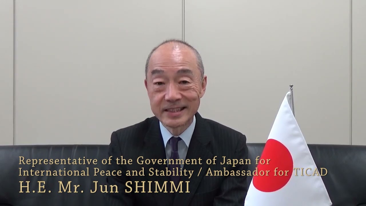 Aswan Forum III - Representative of Japan for Intl Peace & Stability/Ambassador for TICAD-Jun Shimmi