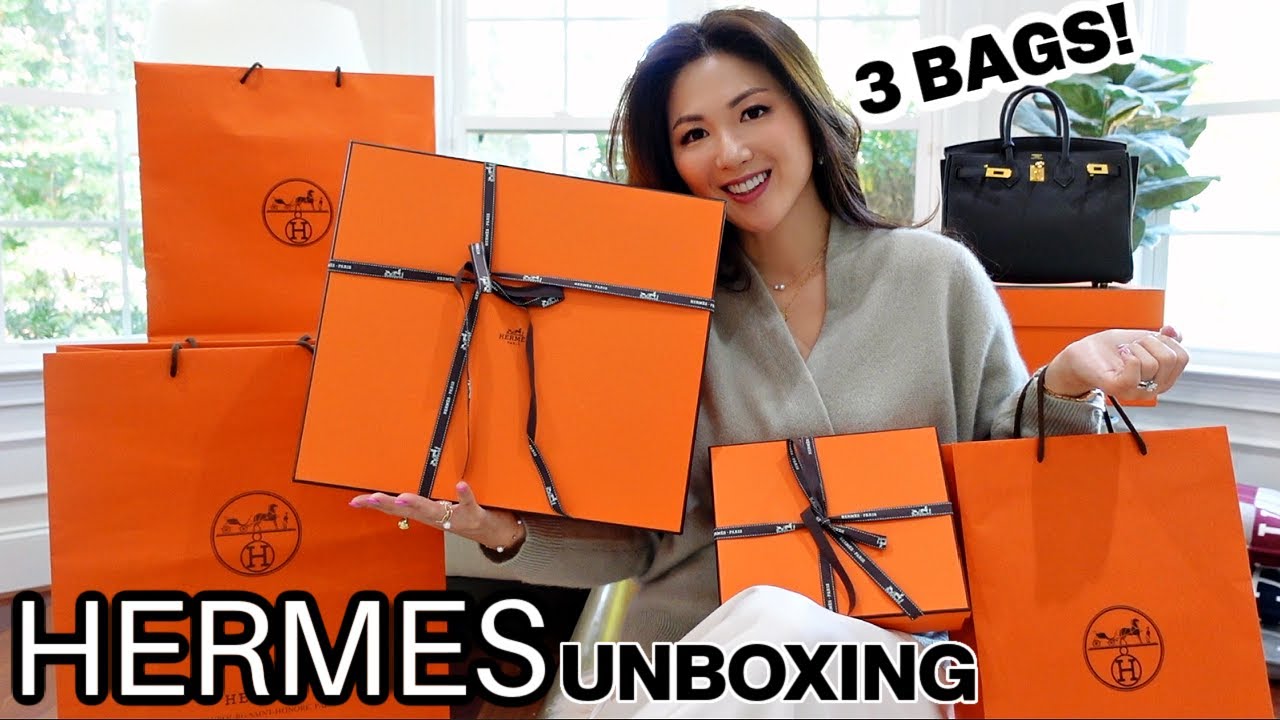 HERMES UNBOXING / HOW I SCORED 3 NEW BAGS FROM A SINGLE VISIT | BEST PREMIUM KNITWEAR HAUL | CHARIS