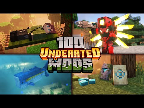 TOP 100 Underrated Mods For Minecraft 1.20.4+ | 2024 [Forge/Fabric]
