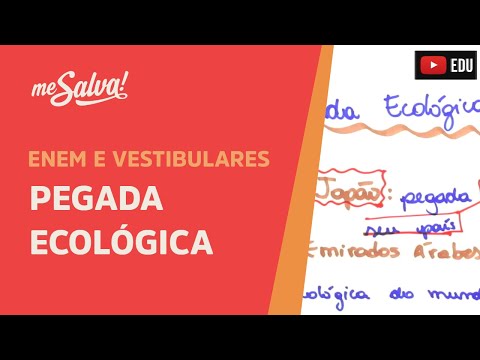 Me Salva! ECO11 - Ecologia - Pegada ecológica